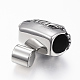 304 Stainless Steel Magnetic Clasps with Glue-in Ends(STAS-G157-06AS)-2