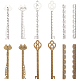12Pcs 6 Style Tibetan Style Alloy Rulers(FIND-SC0006-92)-1