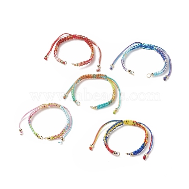 Mixed Color Polyester Bracelets