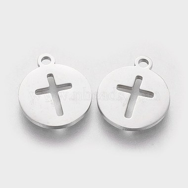 Non-Tarnish 304 Stainless Steel Charms(STAS-Q201-T066)-2