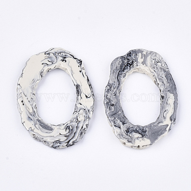 Half Drilled Resin Beads(RESI-S374-31A)-2