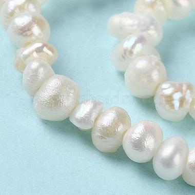 Brins de perles de keshi naturelles(PEAR-E018-64)-4