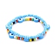 Perles de rocaille de verre étirer bracelets(BJEW-JB06291-02)-1