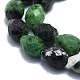 Natural Ruby in Zoisite Beads Strands(G-K245-S01-01)-3