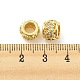 micro cuivres ouvrent zircone cubique perles européennes(KK-H452-08G)-3