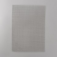 304 Stainless Steel Strainers, Mesh Sheets, Rectangle, Stainless Steel Color, 300x210x1mm(AJEW-WH0348-158)