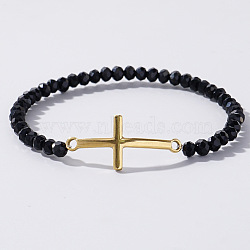 Cross with Class Bead Bracelet for Women(SW0705-2)