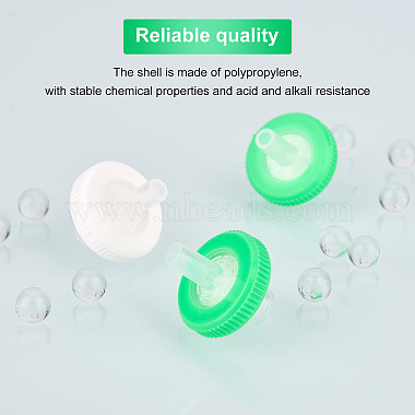 100Pcs 2 Colors Plastic Disposable Microporous Needle Syringe Filter(AJEW-OC0002-54)-4
