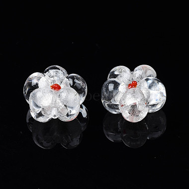 Handmade Silver Foil Glass Lampwork Beads(FOIL-T001-02A)-3