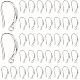 40Pcs Brass Earring Hooks(KK-SC0006-18S)-1