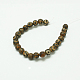 Tibetan Style 3-Eye dZi Beads(G-K166-04-6mm-L2)-3
