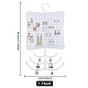 Plastic Wall Mounted Multi-purpose Jewelry Storage Hanging Rack(EDIS-WH0029-91B)-2