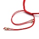 Couple Adjustable Nylon Thread Braided Bead Bracelets(BJEW-JB05448)-7