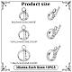 30Pcs 3 Styles 304 Stainless Steel Tube Bails(STAS-LP0001-23)-2
