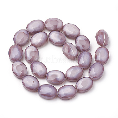 Opaque Solid Color Glass Beads Strands(X-GLAA-N032-02H)-2