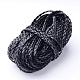 Braided Imitation Leather Cords(X-LC-S002-5mm-02)-1