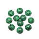 Synthetic Malachite Cabochons(G-R416-8mm-38)-1