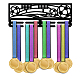 Sports Theme Iron Medal Hanger Holder Display Wall Rack(ODIS-WH0021-609)-1