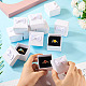 Square Cardboard Paper Ring Gift Storage Boxes(CON-TAC0001-17B)-6