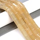 Natural Topaz Jade Beads Strands(G-Q159-A05-01)-2