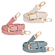 Elite 3Pcs 3 Colors Imitation Leather Adjustable Bag Straps(FIND-PH0017-56B)-1