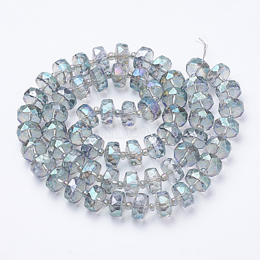 Hilos de perlas de vidrio electroplat(EGLA-Q092-10mm-D08)-2