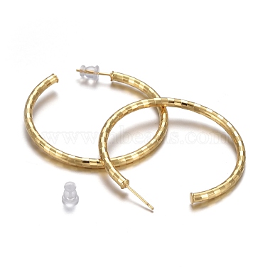 Brass Stud Earrings(EJEW-L231-28G)-3