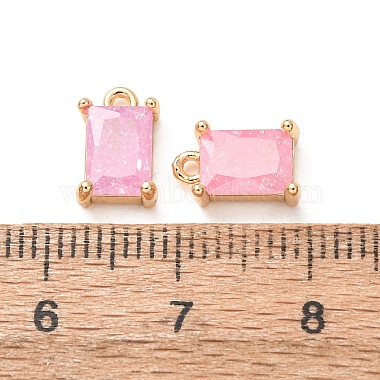 Brass Pave Cubic Zirconia Charms(CU-K002-40G-M)-4