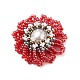 Handmade Glass Seed Beads Woven Beads(PALLOY-JF00499)-2