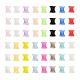 32Pcs 16 Colors Silicone Glitter Thin Ear Gauges Flesh Tunnels Plugs(FIND-YW0001-19A)-2