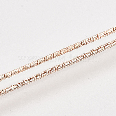 Laiton chaîne serpent création de collier(MAK-T006-11A-RG)-3