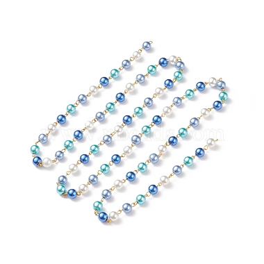 Royal Blue Glass Handmade Chains Chain