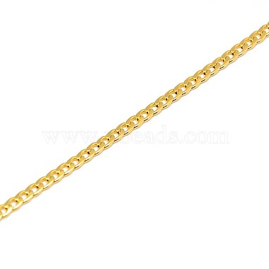 304 Stainless Steel Curb Chain/Twisted Chain Necklace Making(X-STAS-A028-N108G)-2