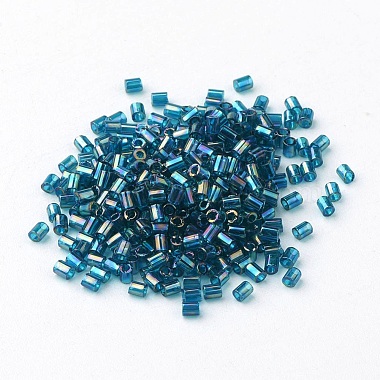 TOHO Transparent Glass Bugle Beads(SEED-F001-C2mm-167B)-3
