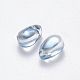 Transparent Spray Painted Glass Charms(GLAA-R211-03-D04)-2