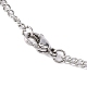 Unisex Casual Style 304 Stainless Steel Curb Chain Necklaces(STAS-O037-54P)-2