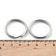 304 Stainless Steel Split Key Rings(STAS-Q314-02D-P)-3