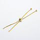 Rack Plating Brass Chain Bracelet Making(X-KK-A142-018G)-1