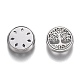 304 Stainless Steel Diffuser Locket Aromatherapy Essential Oil(AJEW-N025-03P)-4