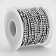 304 Stainless Steel Rhinestone Strass Chains(STAS-T055-12P)-4