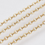 304 Stainless Steel Cable Chains Chain(X-CHS-R002-0.5mm-G)