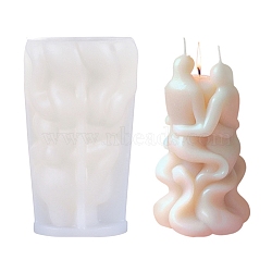 Human Silicone Molds Candle Molds, for Candle Aromatherapy Making, White, 70x65x125mm(SIL-B070-03C)