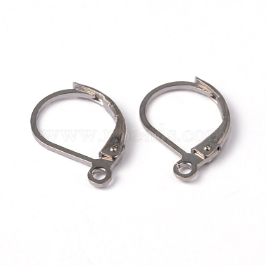 Platinum Brass Earring Hoop