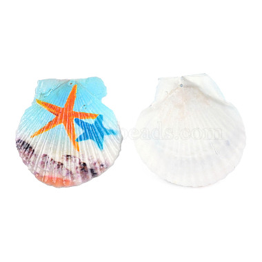 Colorful Shell Shell Big Pendants