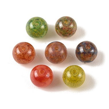 Baking Paint Glass Beads(DGLA-G004-02A)-1