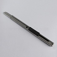 Jewelry Knife, Iron/Plastic, Platinum, 130x12x10mm(TOOL-S058-3)