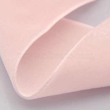 Polyester Velvet Ribbon for Gift Packing and Festival Decoration(SRIB-M001-19mm-115)-2