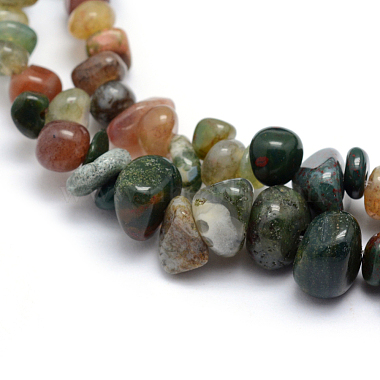 Natural Indian Agate Beads Strands(G-P332-34C)-2