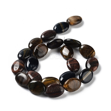 Three Color Natural Tiger Eye Beads Strands(G-L164-A-18)-3