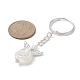 Angel ABS Plastic Imitation Pearl Pendant Keychains(KEYC-JKC00476)-2